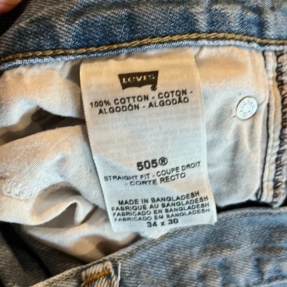 Men’s vintage 90s 505 straight fit size 34 x 30